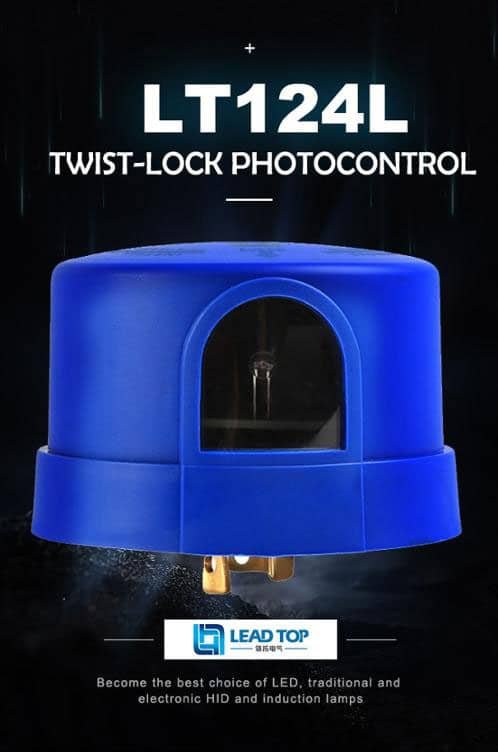 124l nema twist photocell