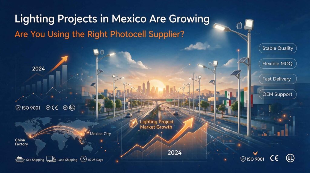Os projetos de iluminação no México estão crescendo.