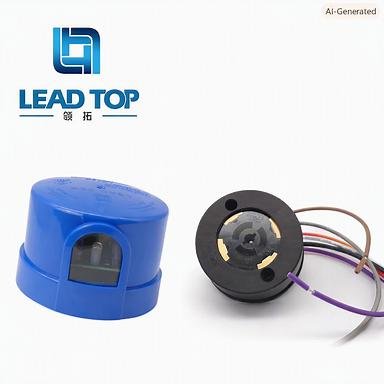 lt124 electronic photocontrol + lt605 ansi c136.41 receptacle