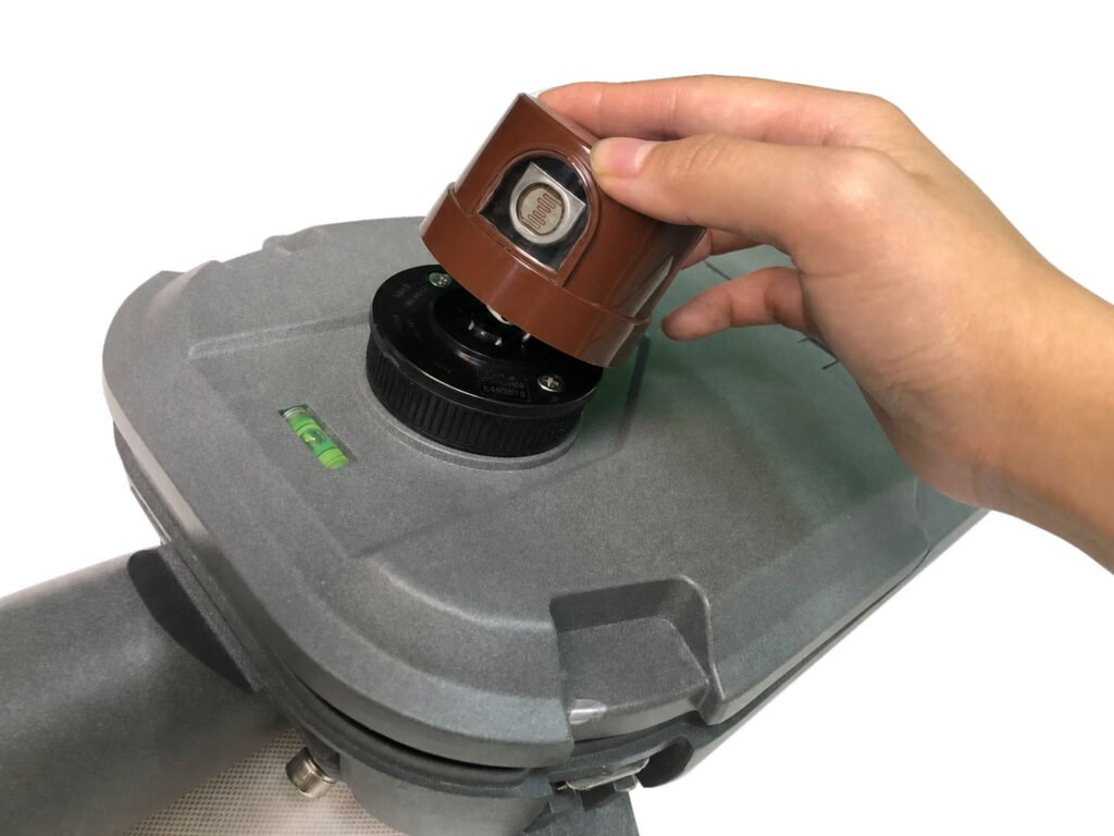 brown photocell install photo