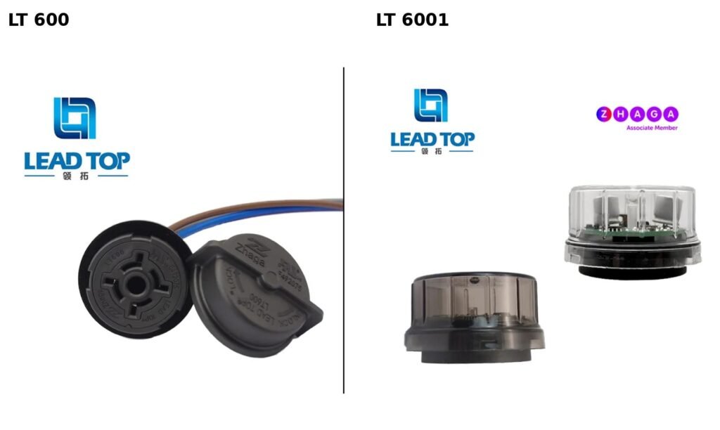 lt600 zhaga book 18 connector + lt6001 light sensor controller