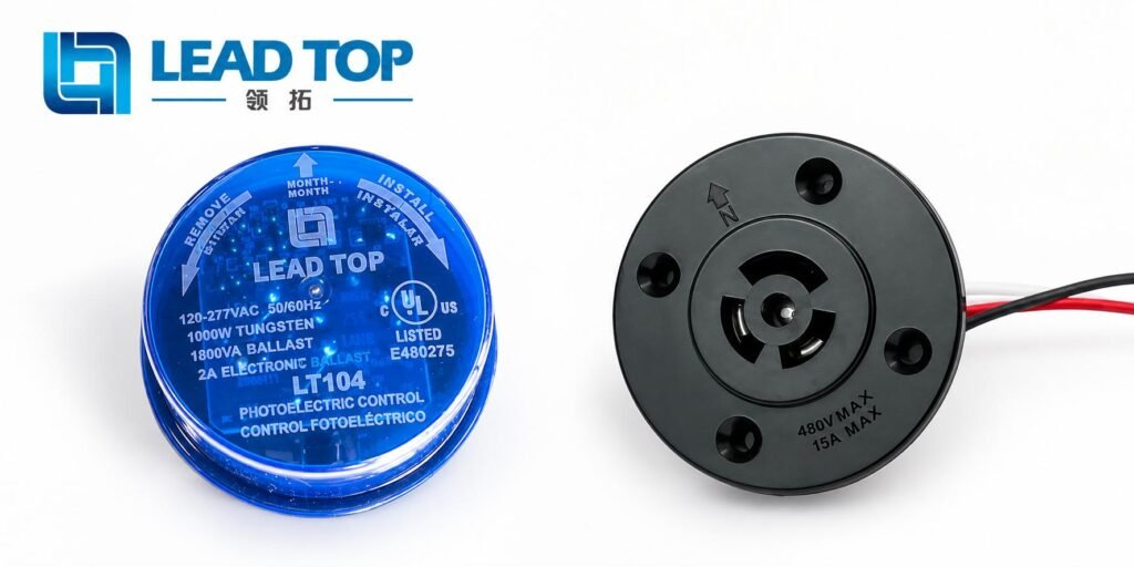lt104 with the lt645:lt645b photocell