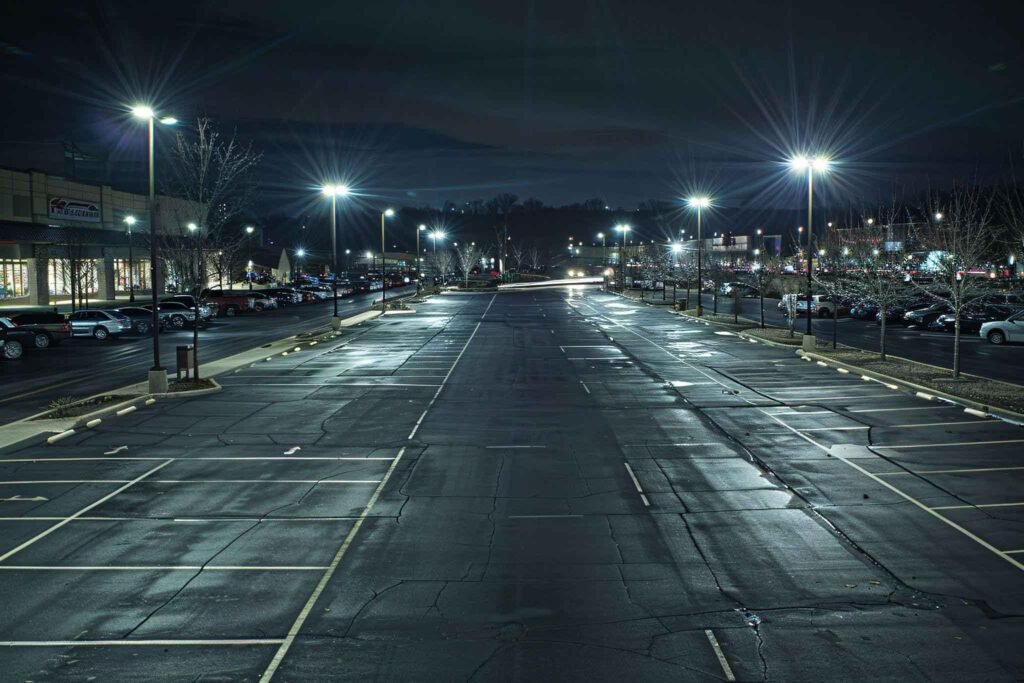 nema receptacle matter in parking lot lighting