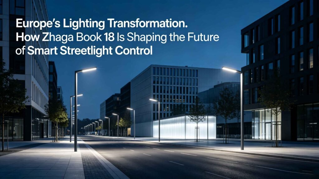 Como o livro 18 de Zhao está moldando o futuro do controle inteligente de iluminação pública