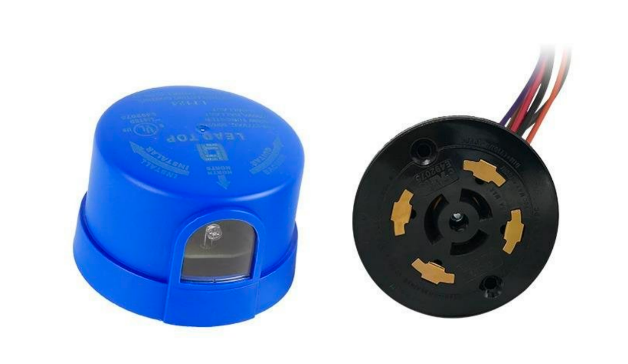 Photocell Sensor Wiring Diagram & Installation Instructions - lead top
