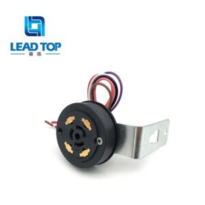 Receptáculo de control de alumbrado público con atenuación Dali de 0 a 10 V LT605 de 7 pines con soporte