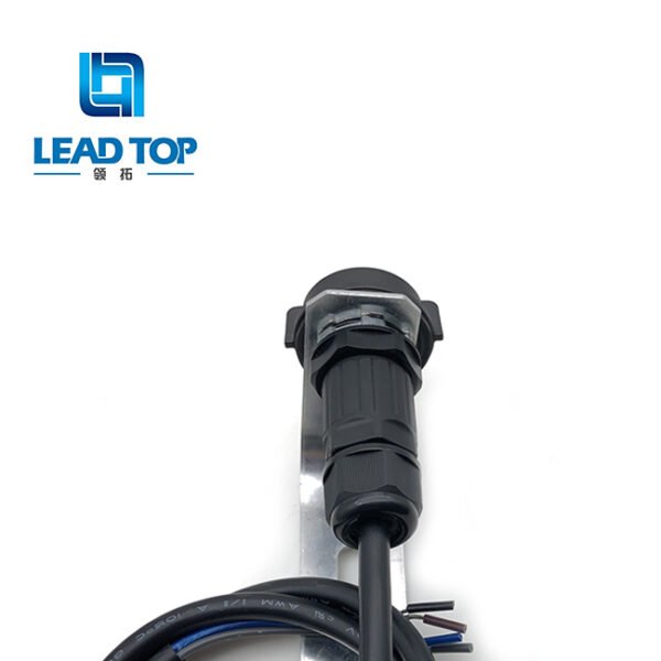 Customizable Highly Waterproof IP68 Zhaga Socket LT600-4 With Bracket - Imagen 6