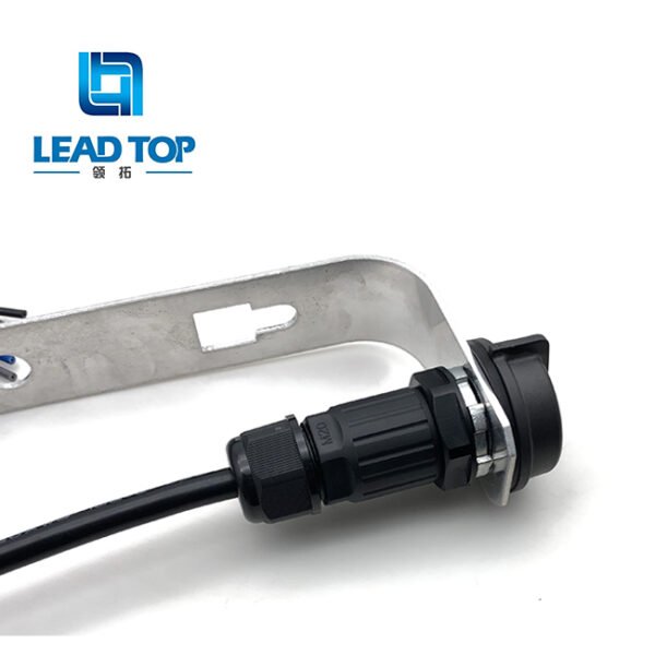 Customizable Highly Waterproof IP68 Zhaga Socket LT600-4 With Bracket - Imagen 3