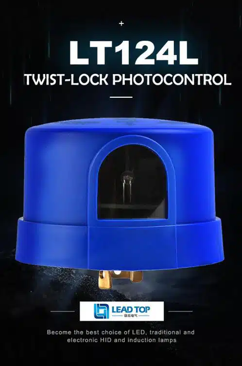 124l nema twist photocell