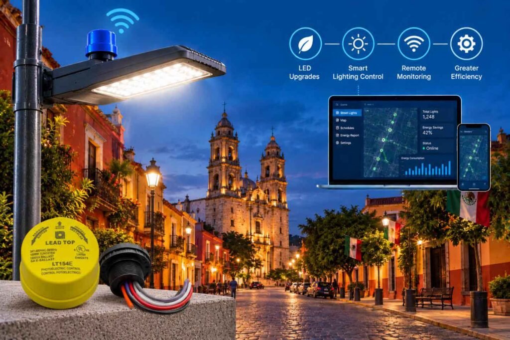 led street lighting to smart lighting